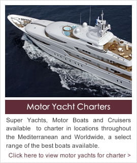 Worldwide Motor Boat and Yacht Charter